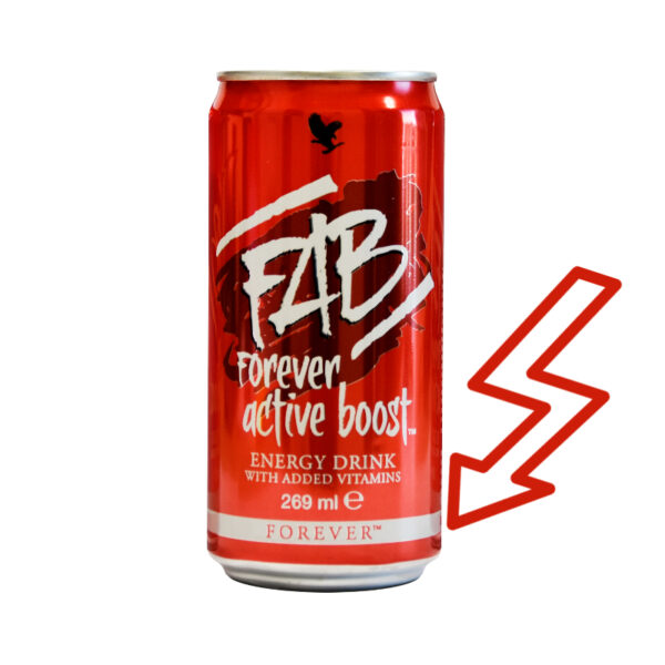 FAB Forever Active Boost - das Energiegetränk mit Guarana.