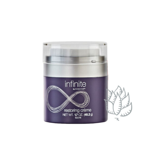 infinite by Forever restoring creme ist die Anti-Aging Nachtcreme mit Aloe Vera und über 15 hautpflegenden Inhaltsstoffen.