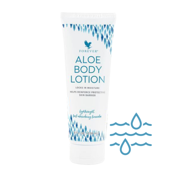 Aloe Body Lotion fördert vitale, jung aussehende Haut und liefert ein zartes Hautgefühl.